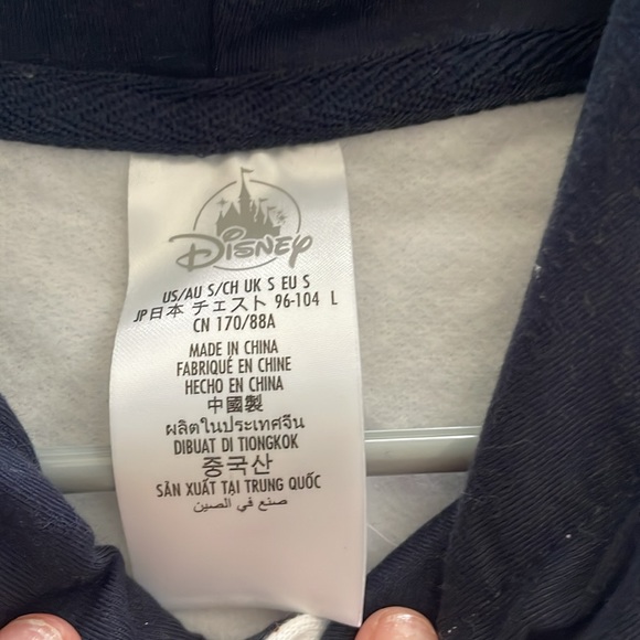 NWT Expedition Everest Hoodie Disney Yeti - Size S - Picture 3 of 5